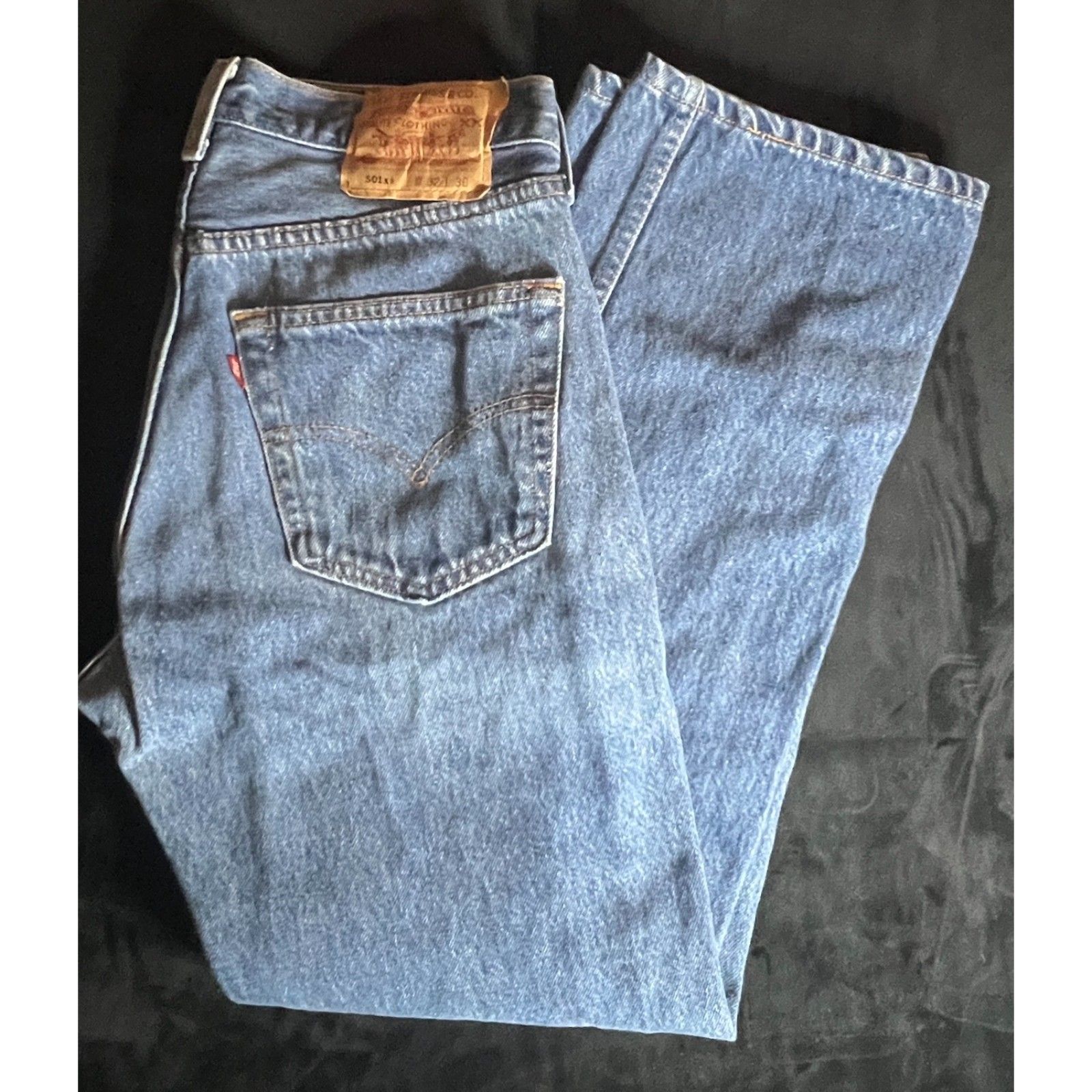 Levi's 501xx Vintage 1995 Button Fly Usa Jeans 32 X 30